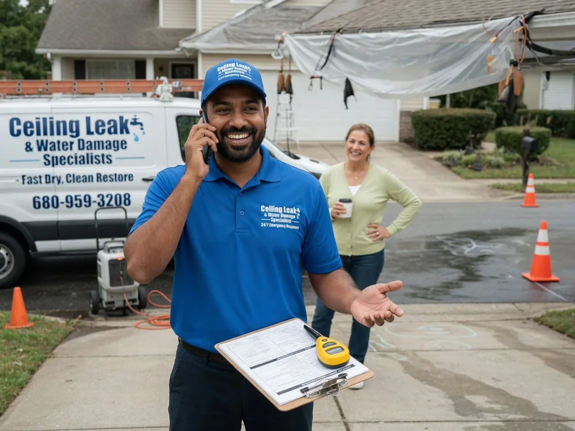 Ceiling Leak Cleanup Strafford, NH FAQs